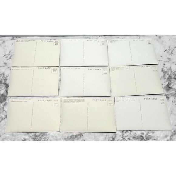 Nara-Park Japan RPPC Postcard Vintage Set of 9 Travel Souvenir Photos 1940s - Picture 5 of 16